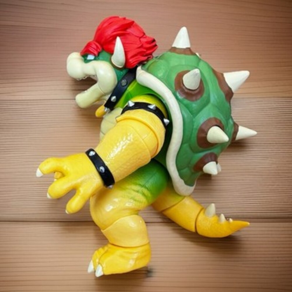 JAKKS Pacific Nintendo Super Mario BOWSER w/ Fire Breathing Feature Tested - Picture 6 of 9